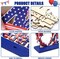 4-Piece 4th of July Decorations – Patriotic Red, White & Blue Gnomes for Home, Classroom, or Office, Memorial Day & Independence Day